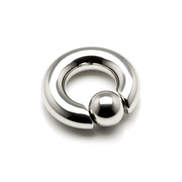 Steel BCR With Easy Clip In Bead